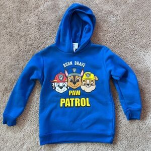 Nickelodeon New Paw Patrol Blue Hoodie size 7